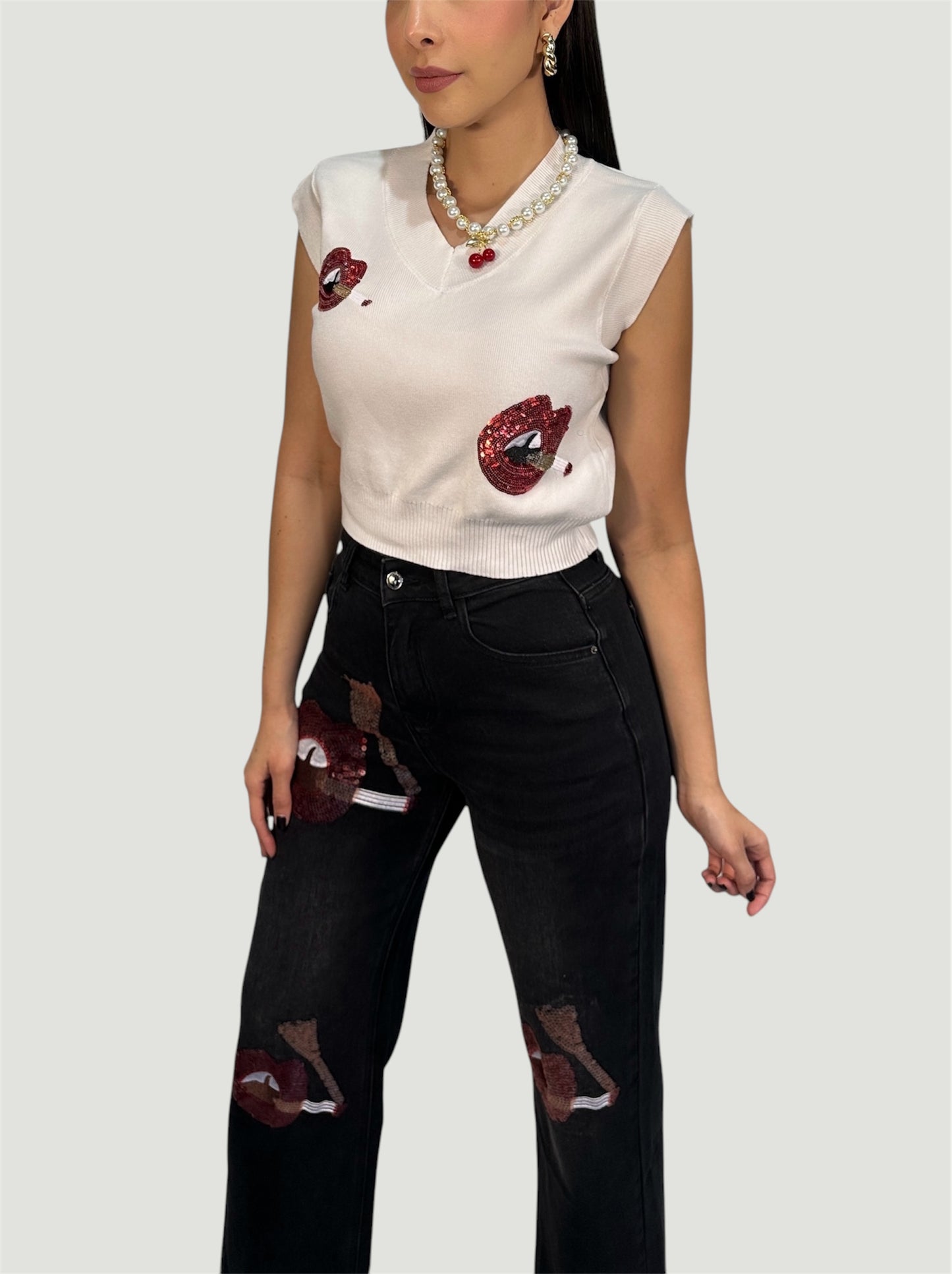 Blusa Bocas