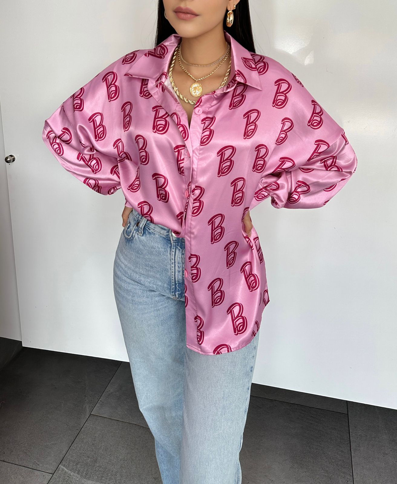 Camisa Satinada B