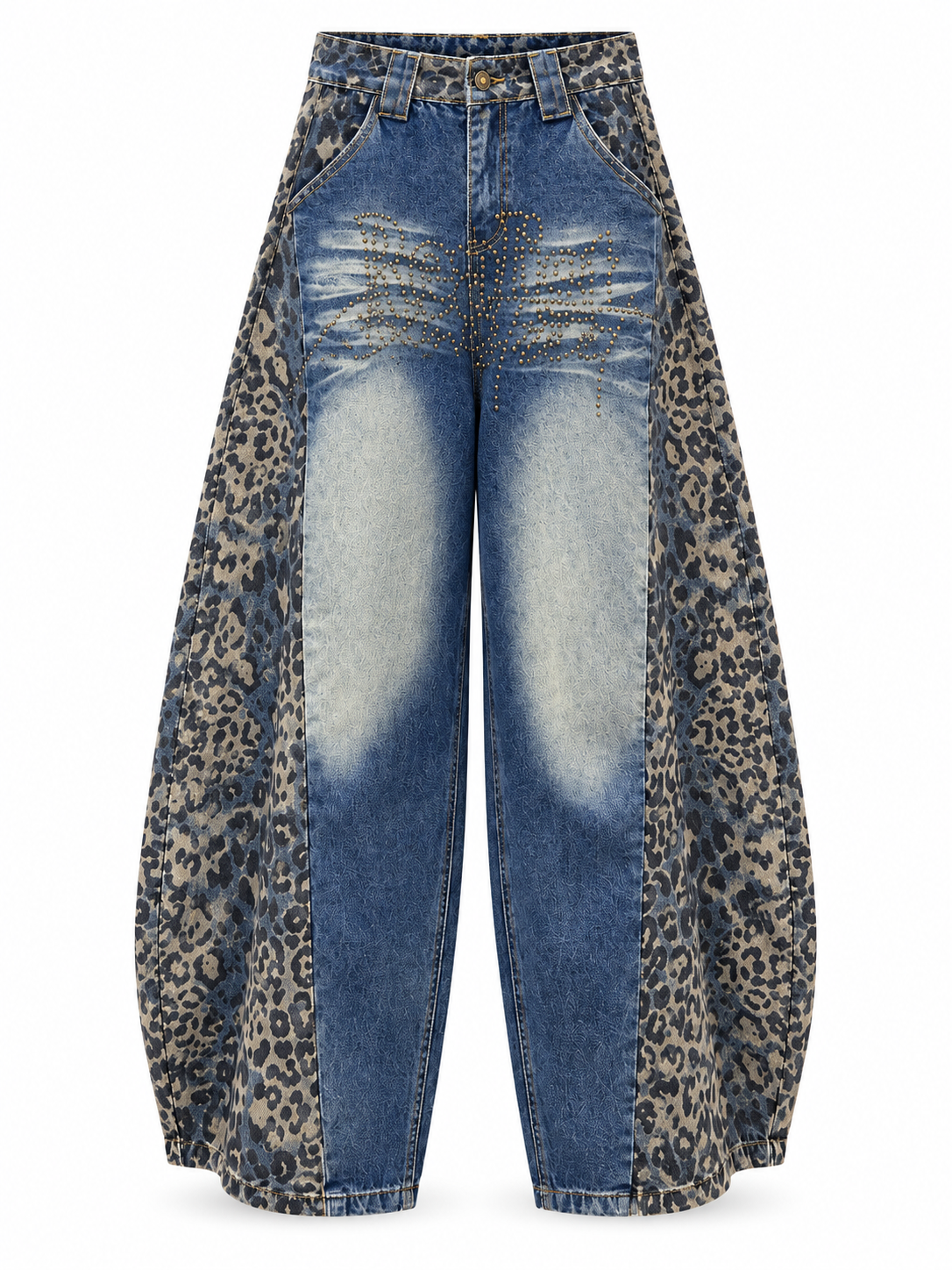 Jeans Combinado Print