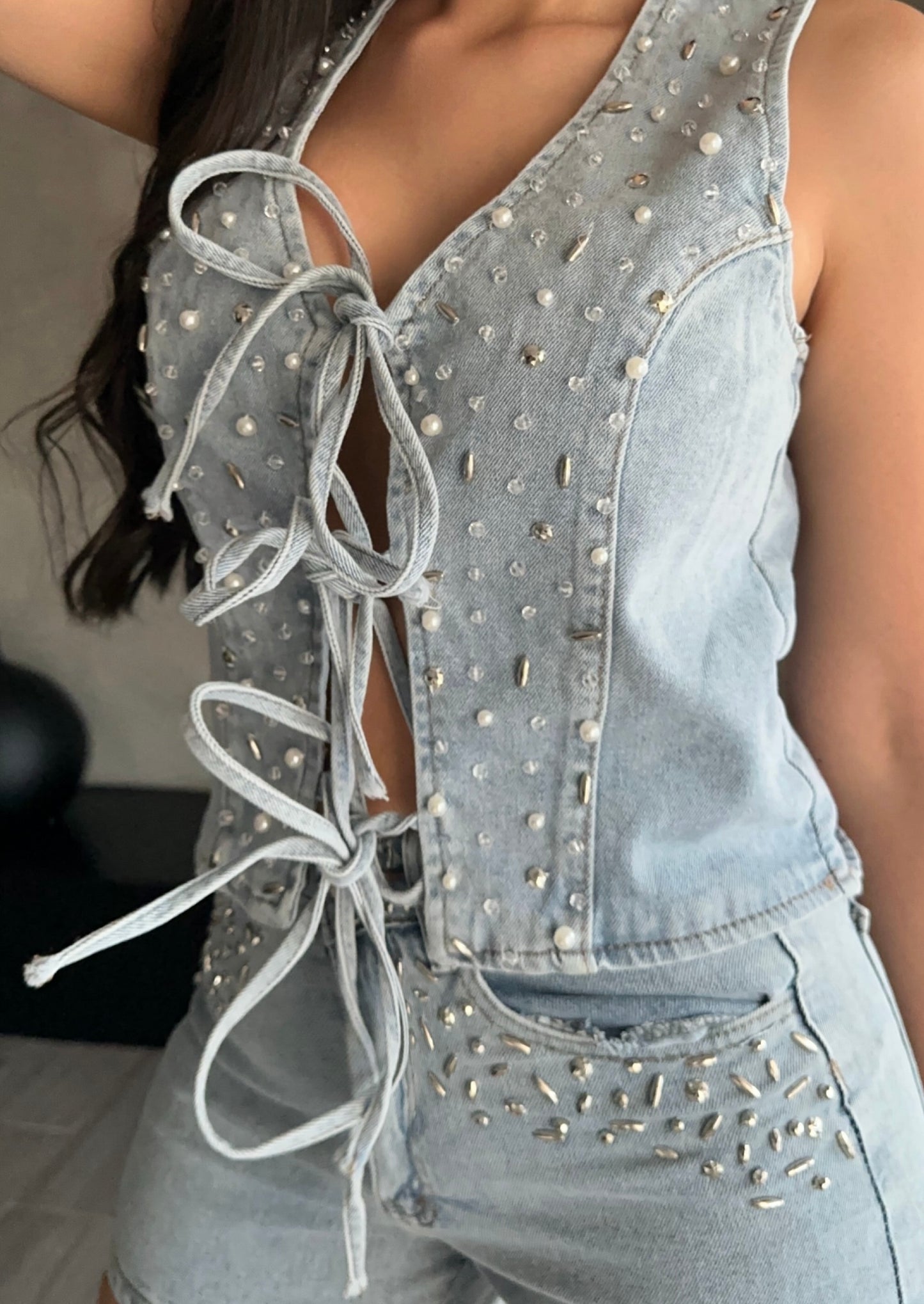 Blusa Denim