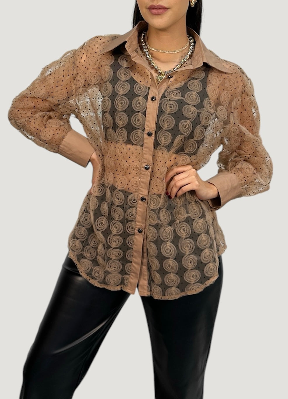 Camisa Organza