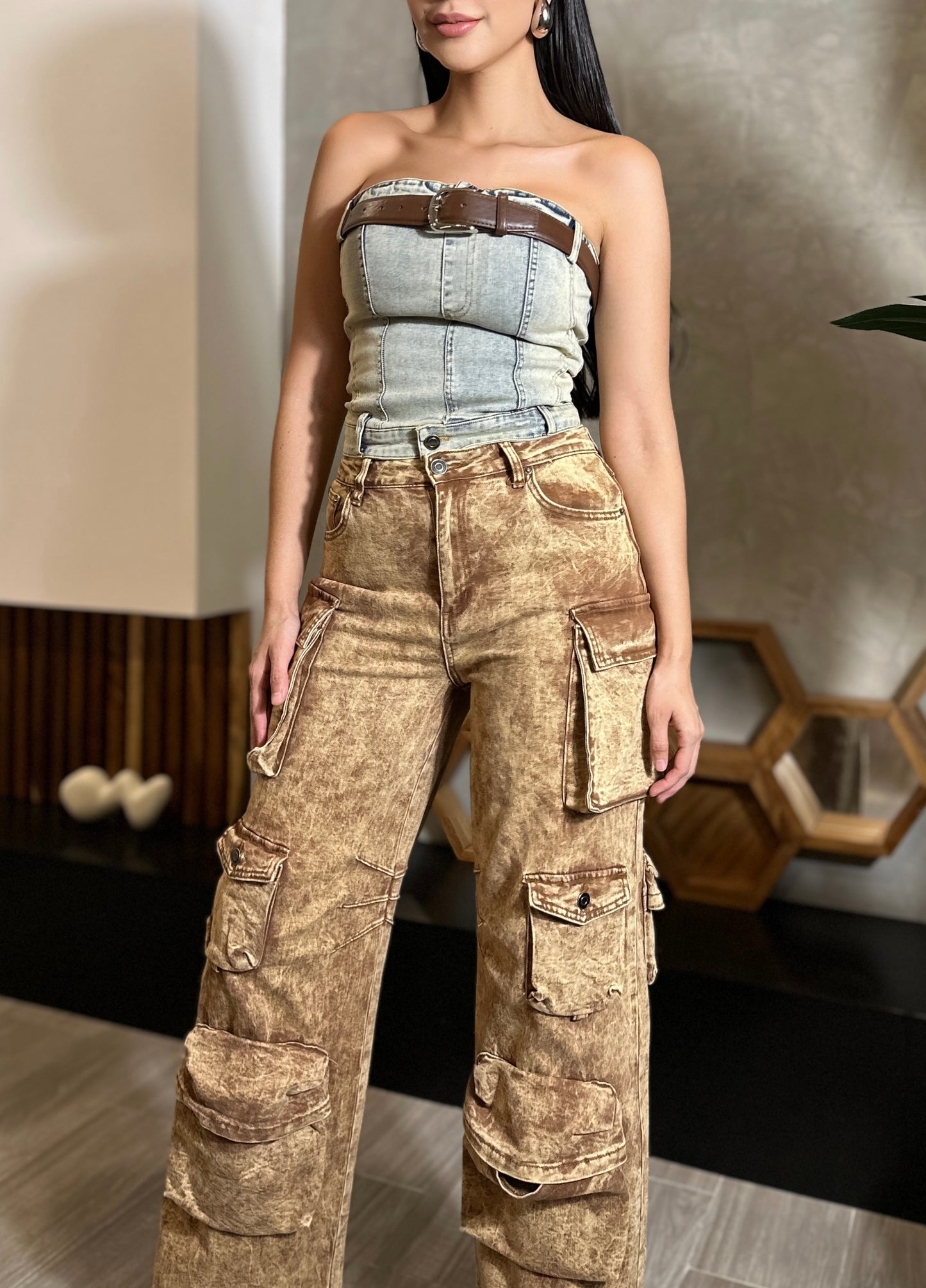 Straple Denim Fajo