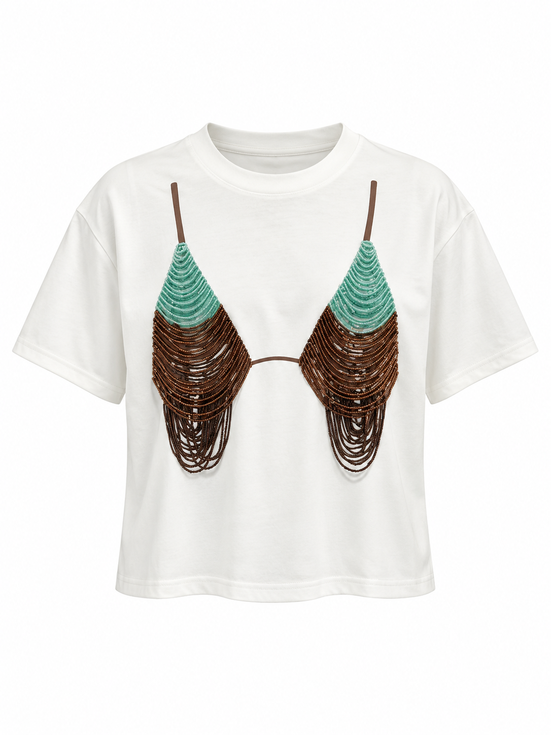 Playera Top Blanca