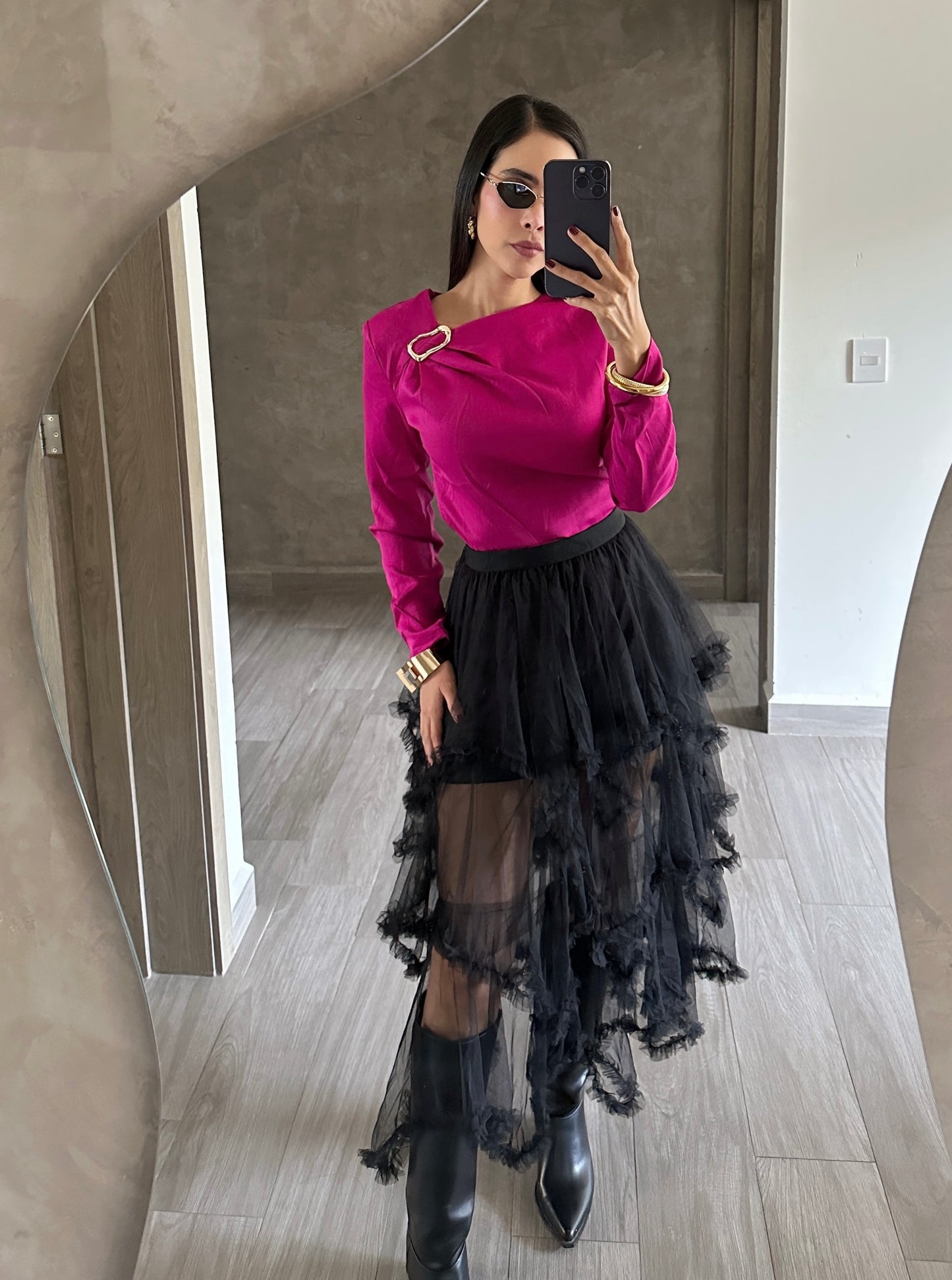 Blusa Magenta