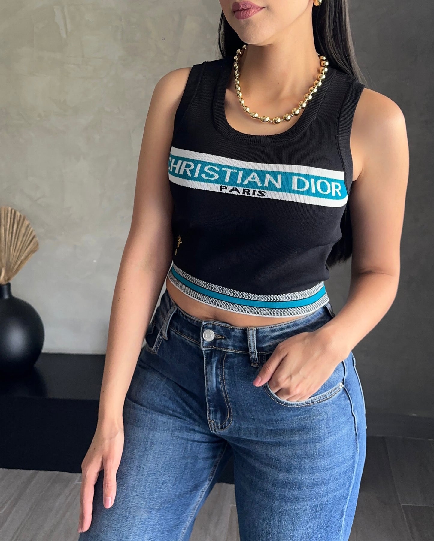Blusa Crop Logo
