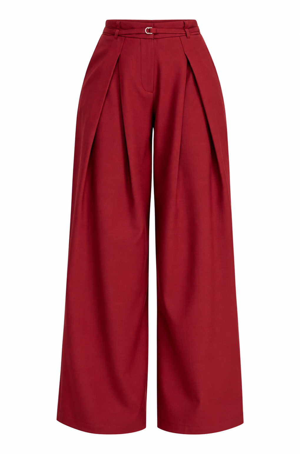 Pantalón Fluido Tinto