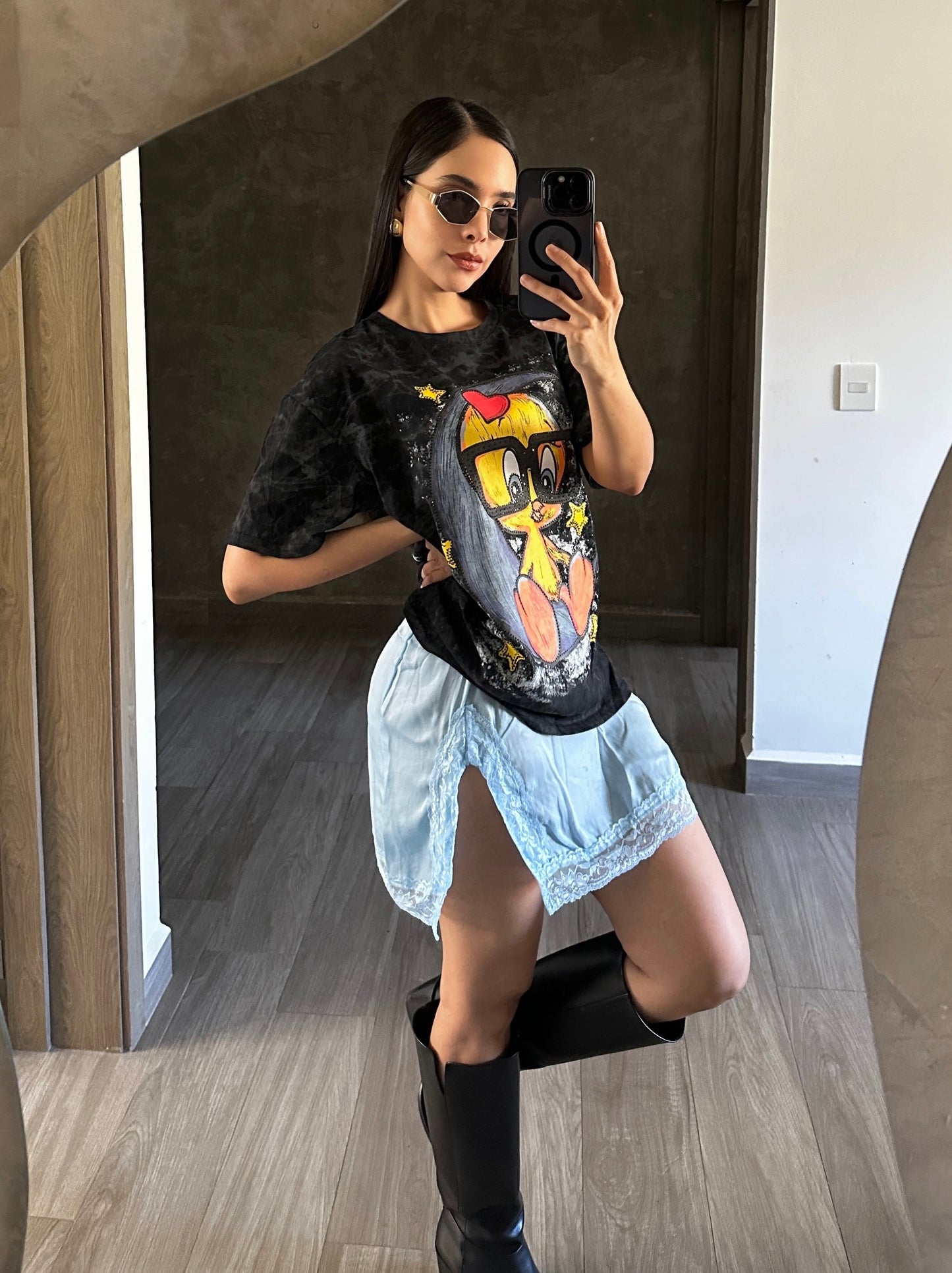 Vestido Lencero Azul