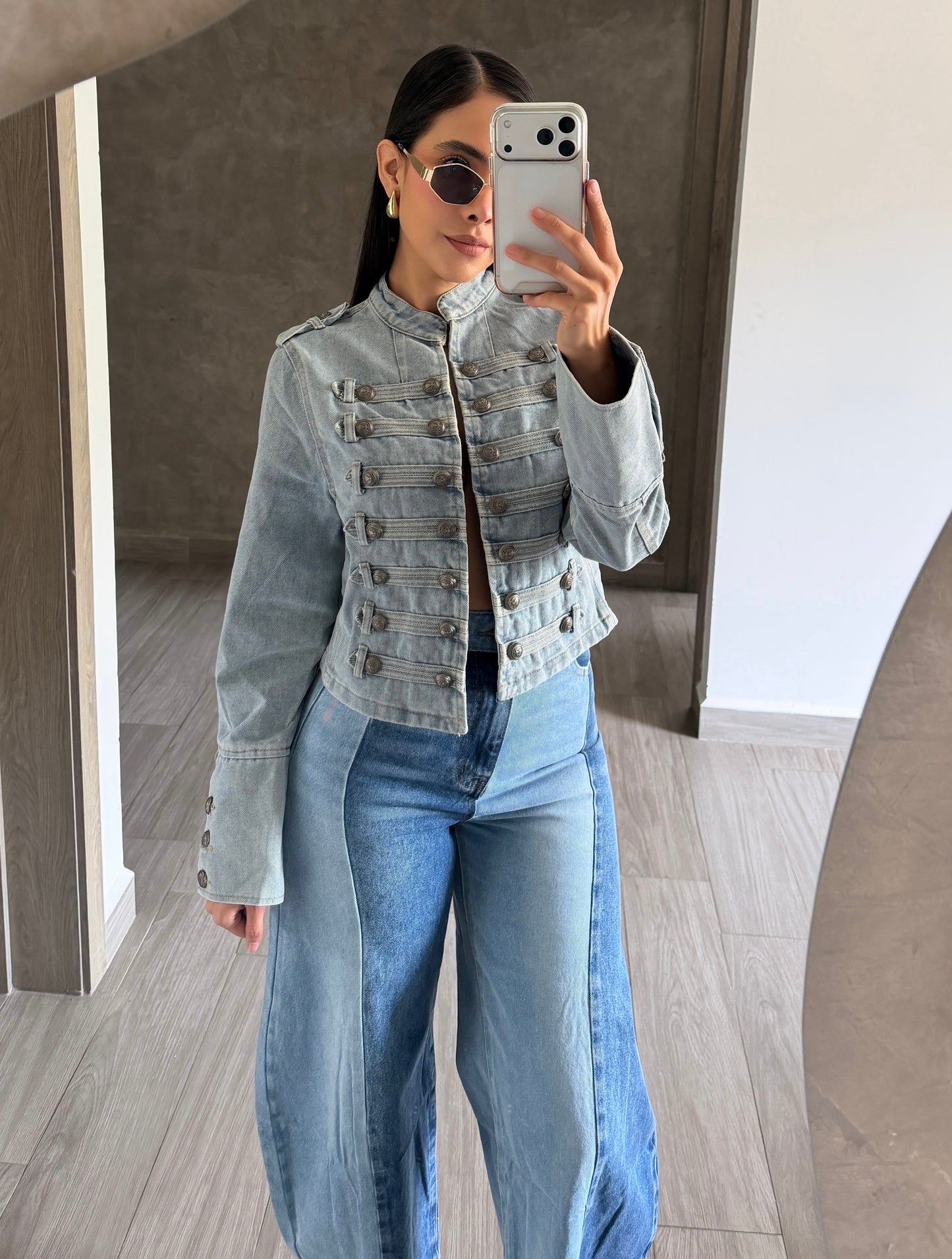 Jeans Bi Color