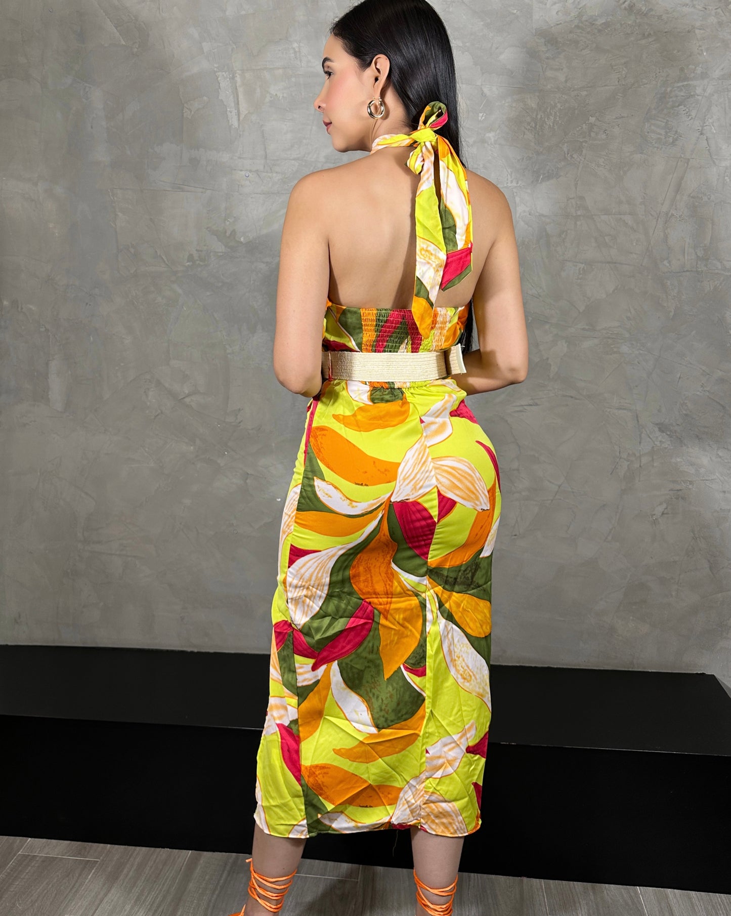 Vestido Con Fajo