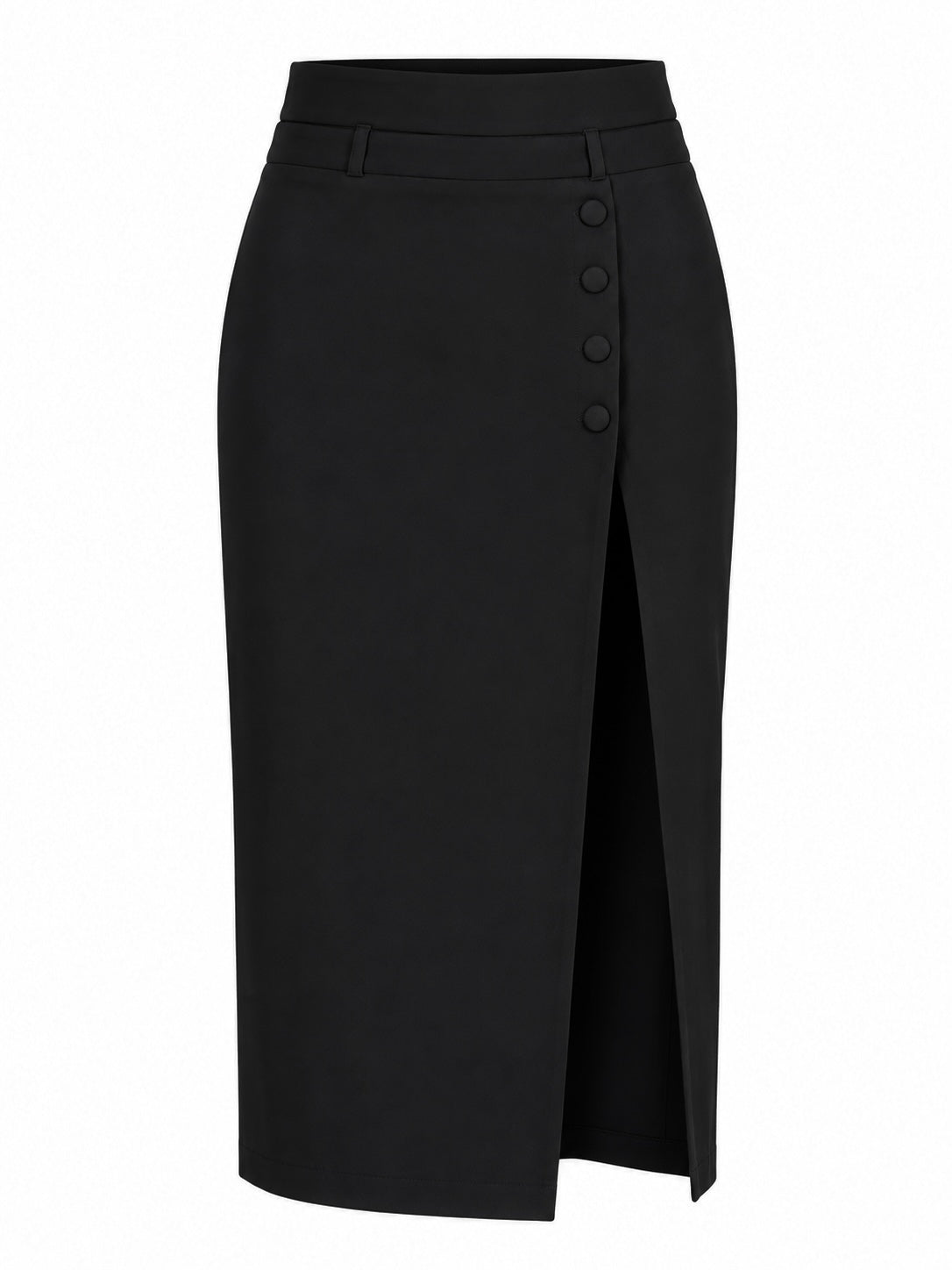 Falda Midi Negra