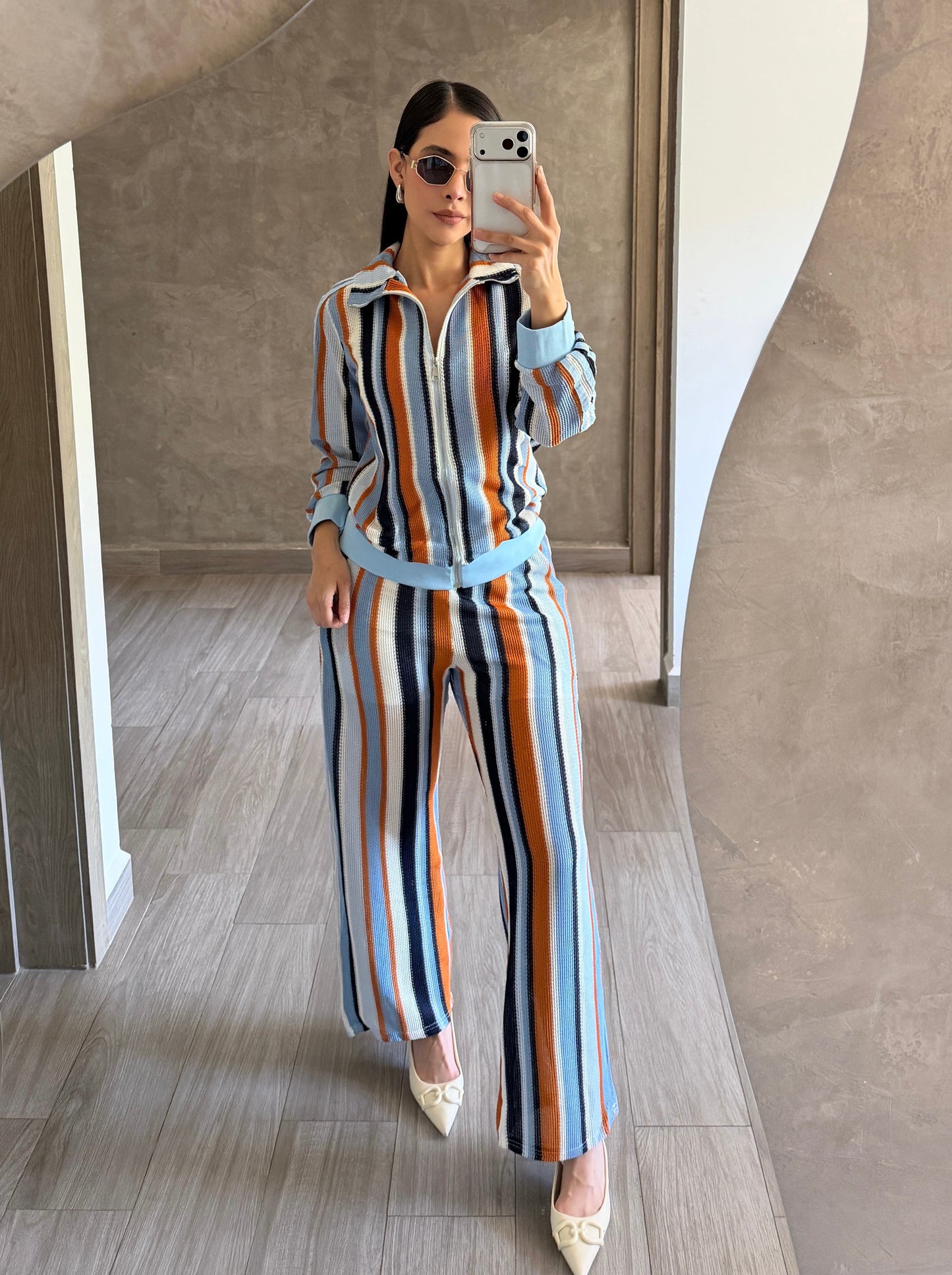 Set Pantalón Rayado