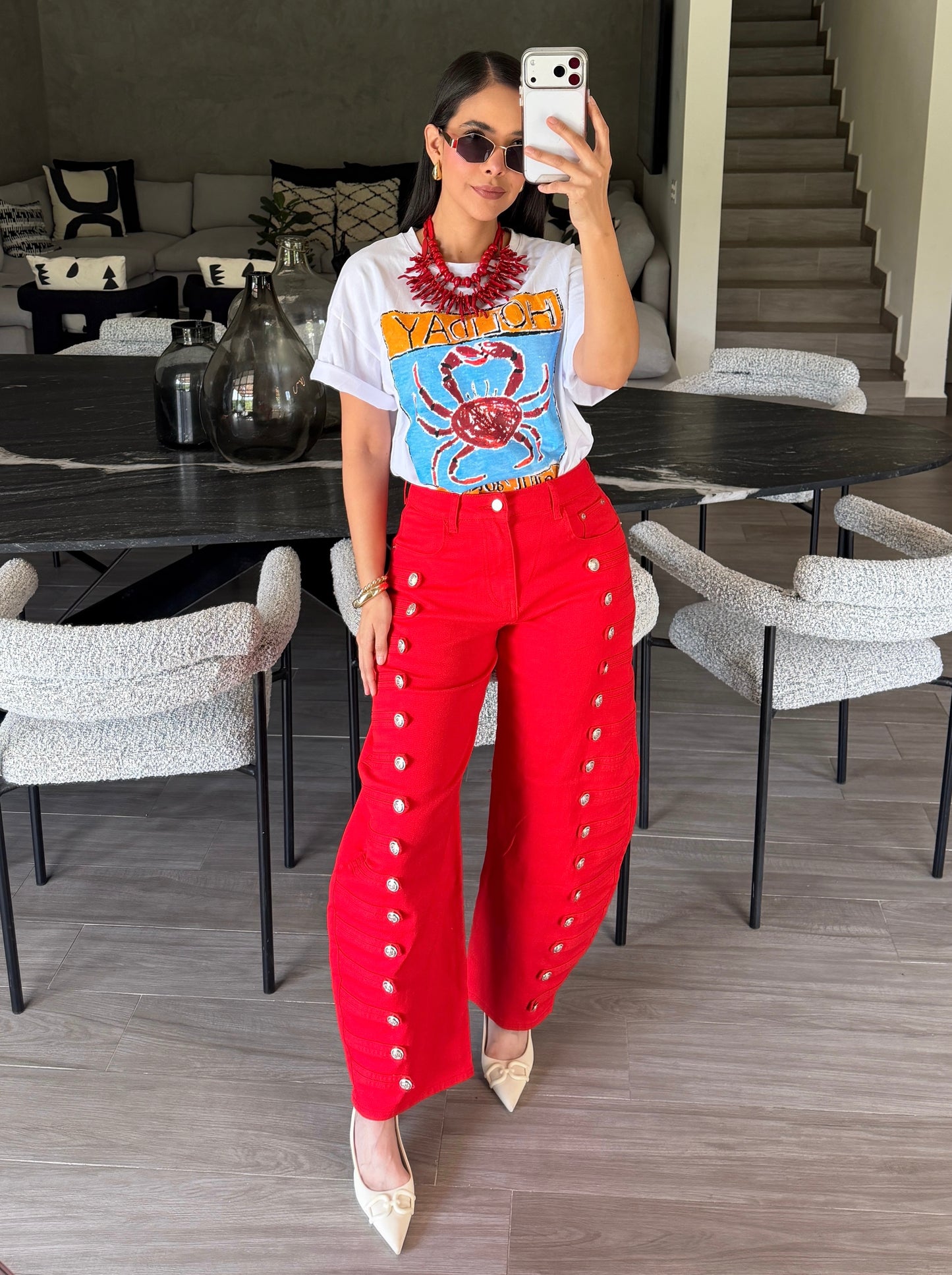 Pantalón Napoleón Rojo