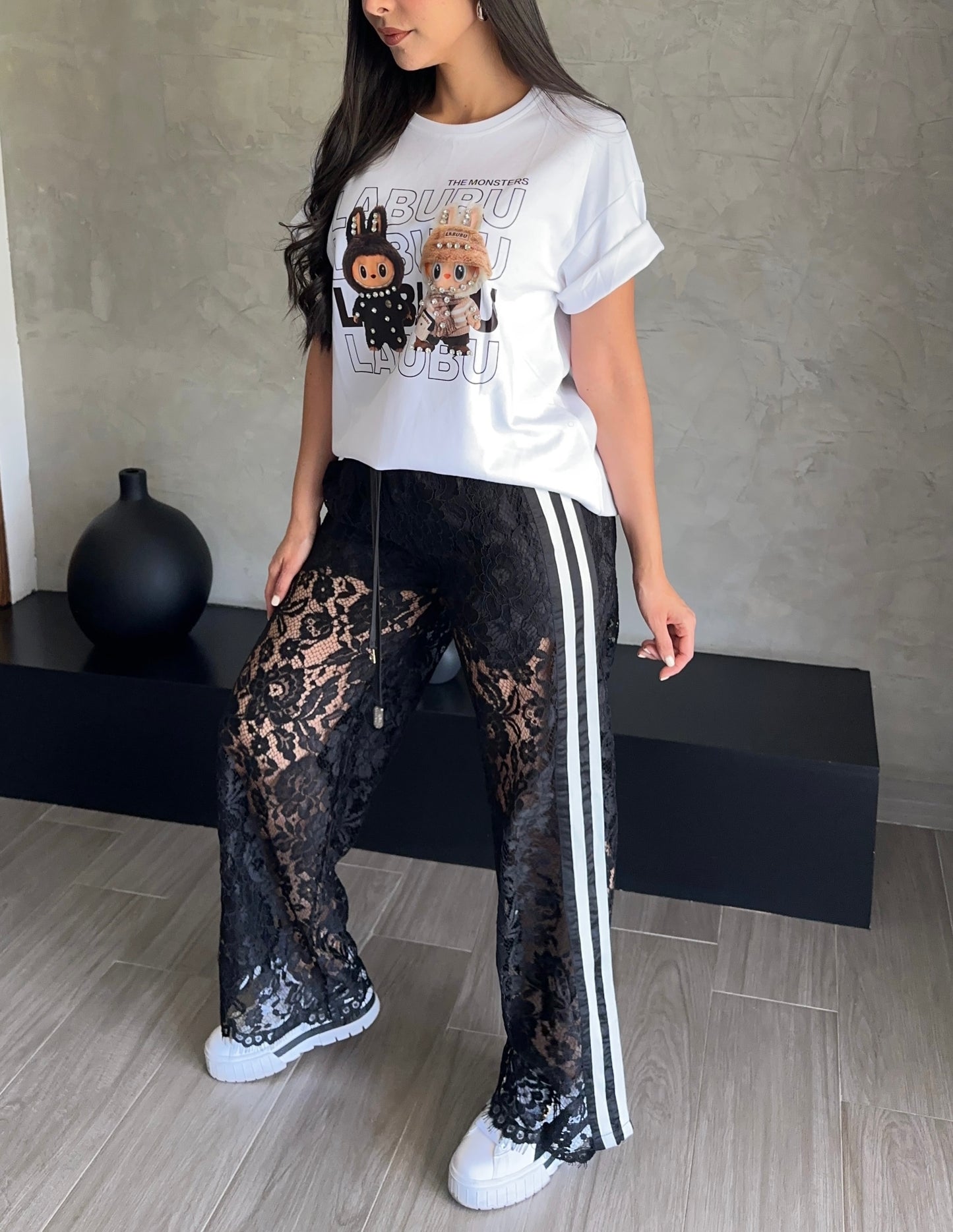 Pantalón Encaje