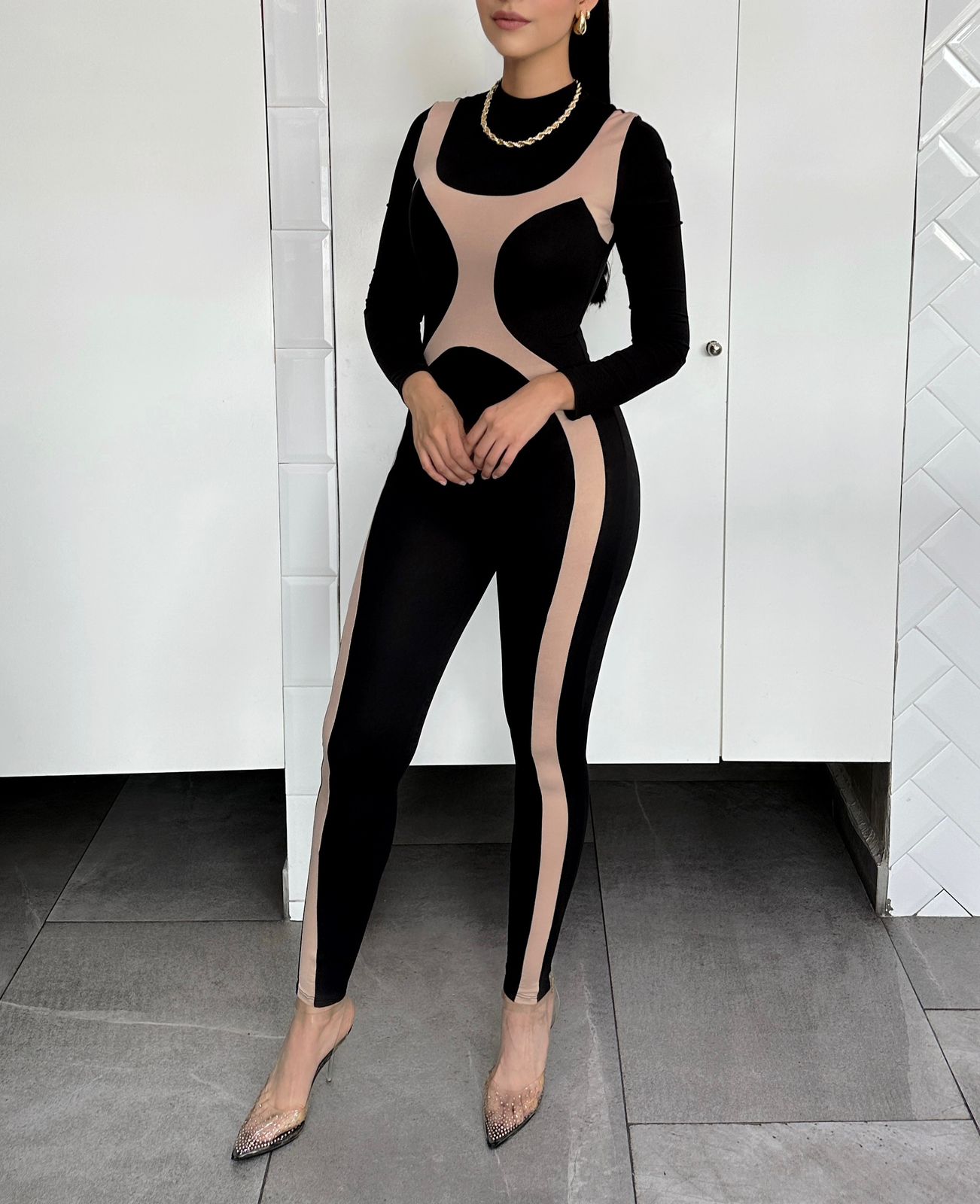 Jumpsuit Dos Tonos