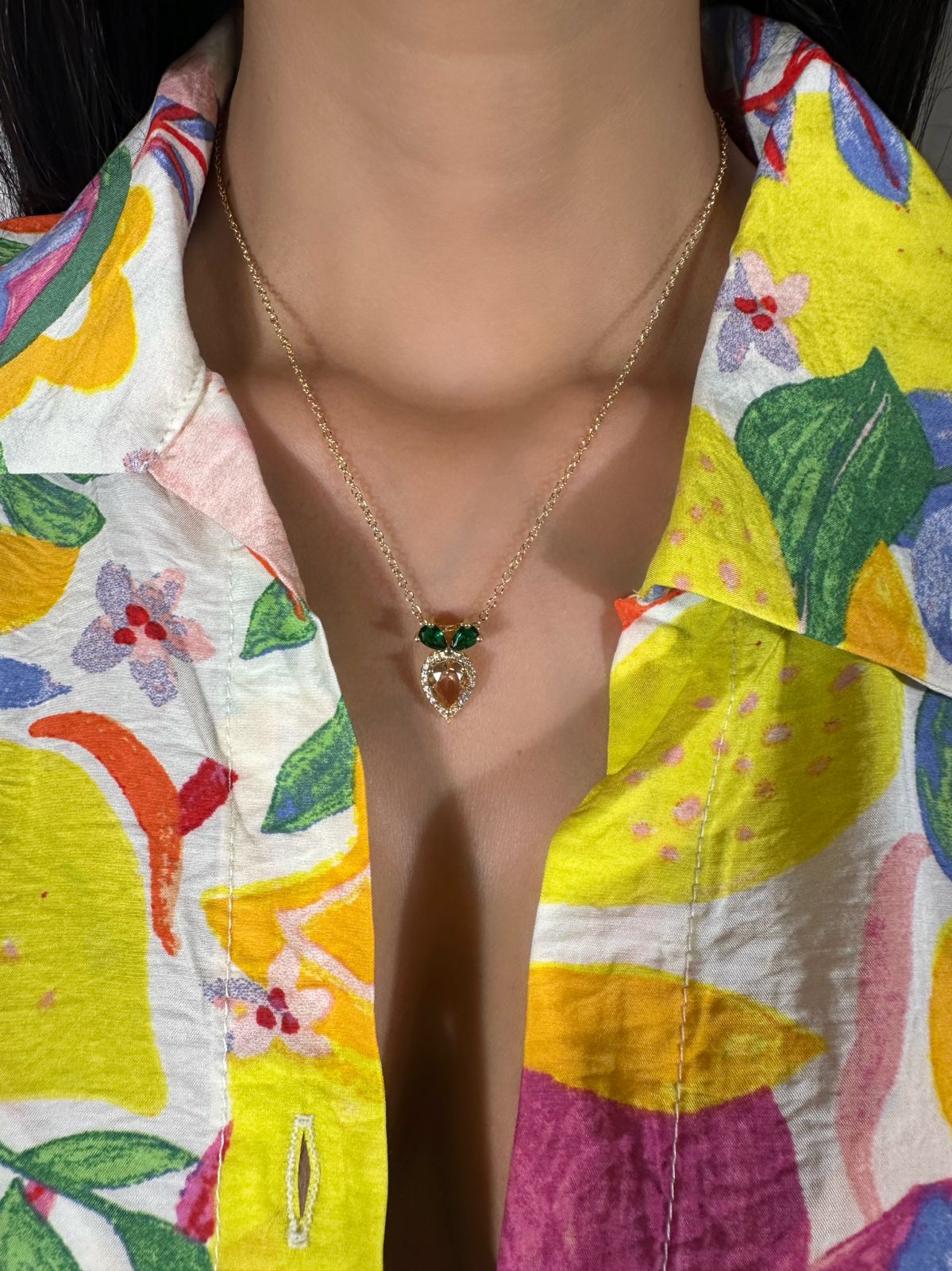 collar fresita
