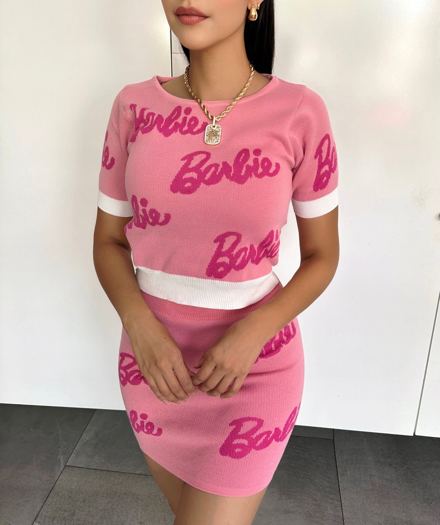 Set Barbie Rosa