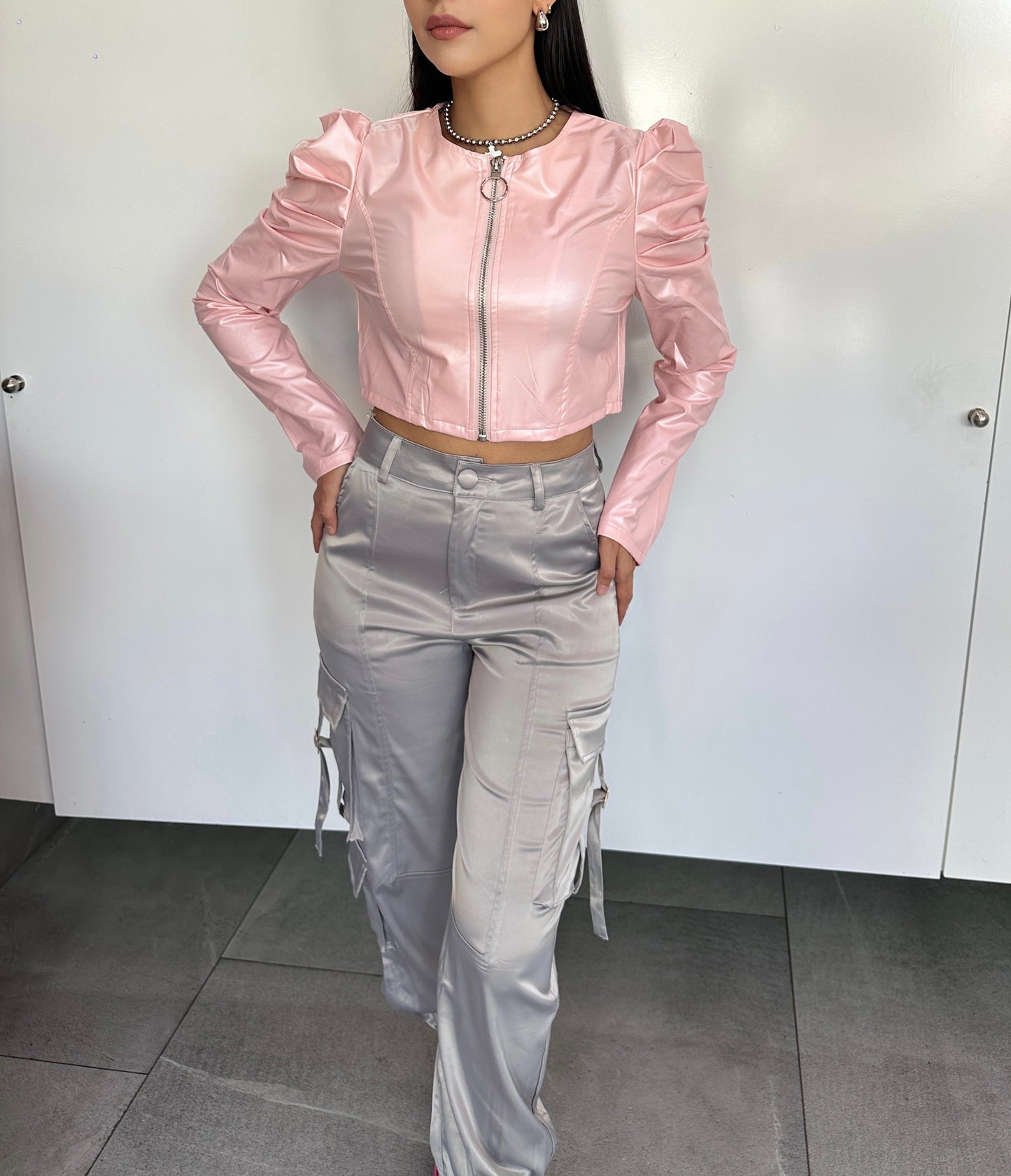 Chamarra Rosa