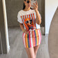 Falda Rayada