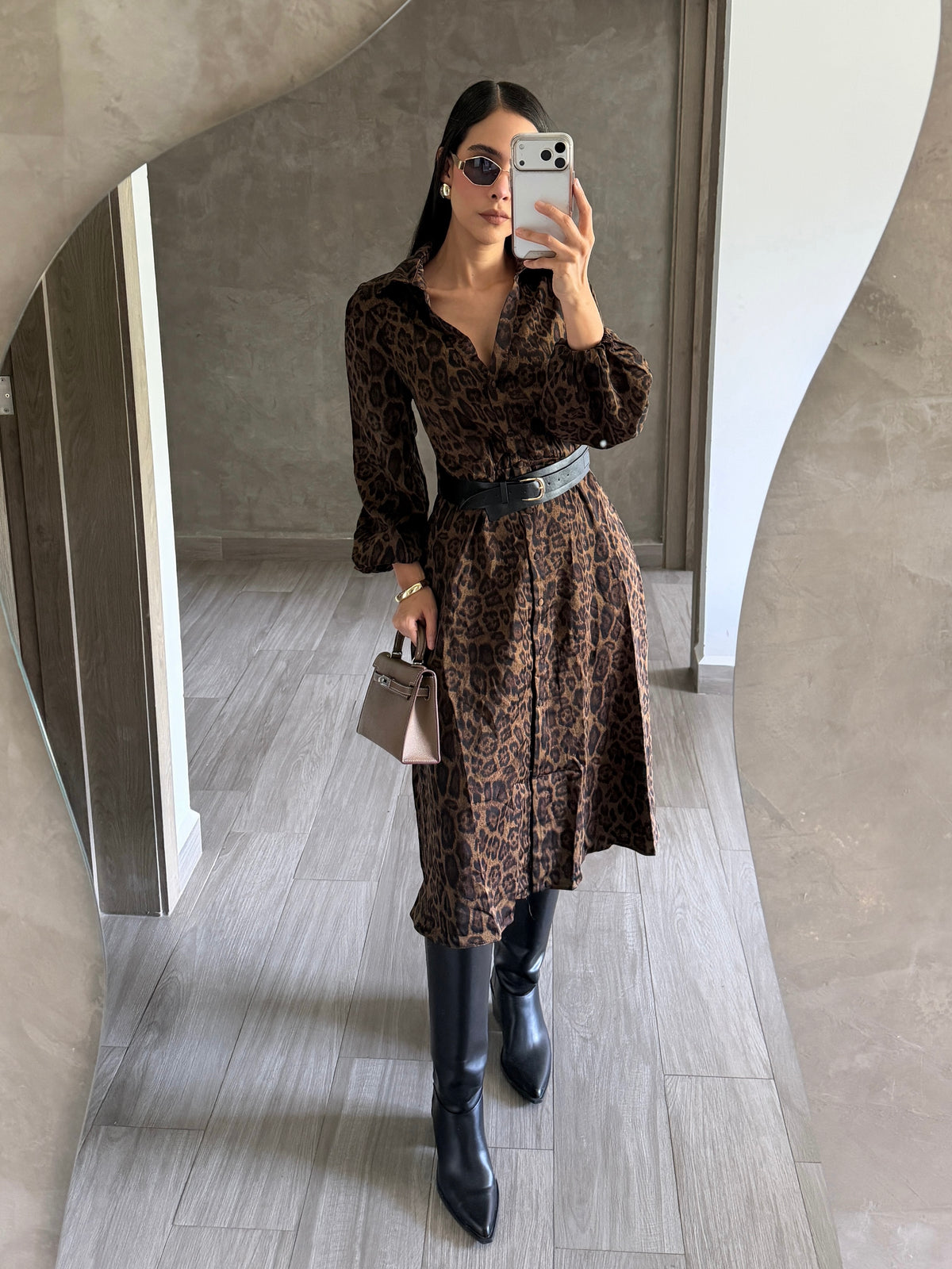 Vestido Animal Print