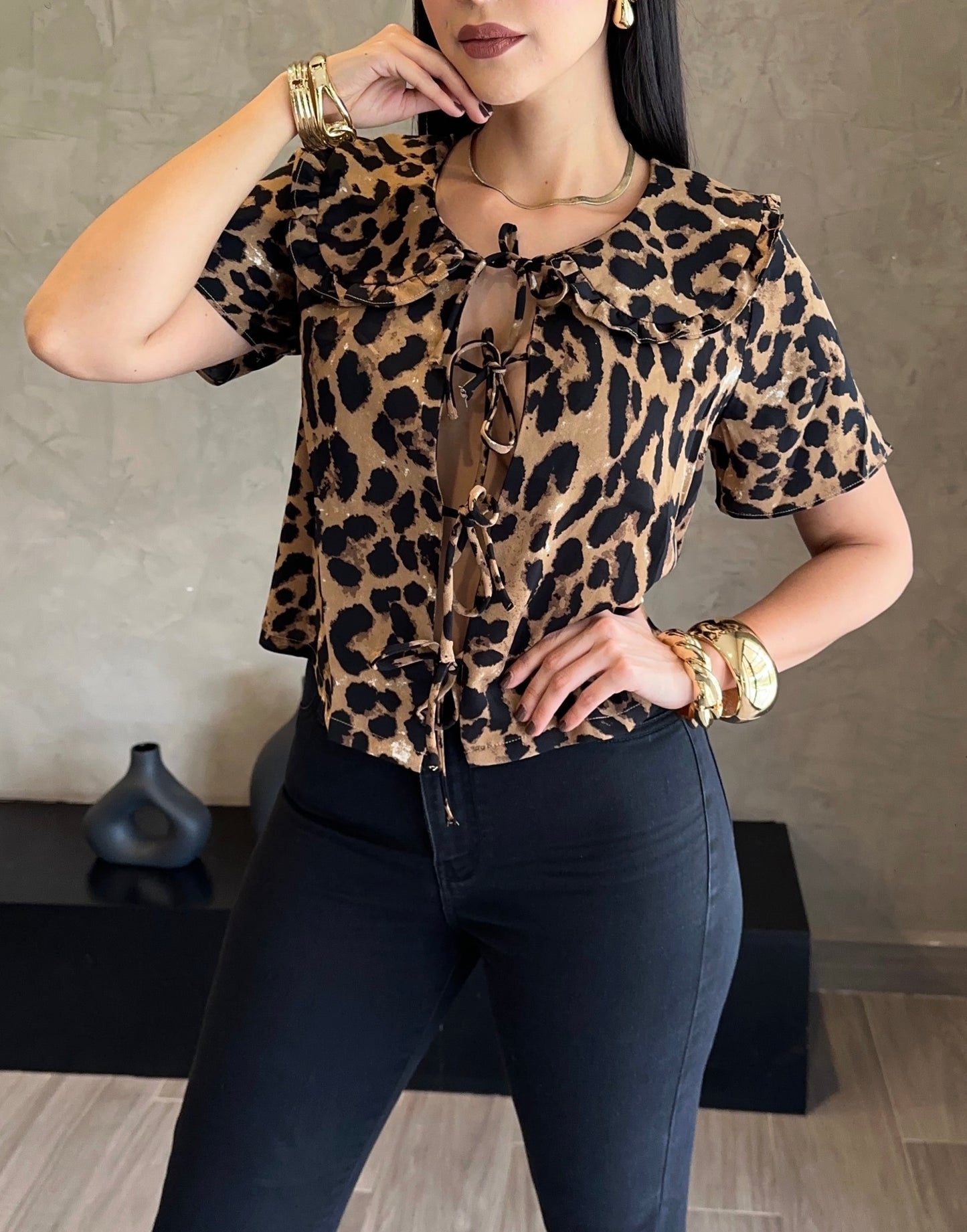 Blusa Leopardo