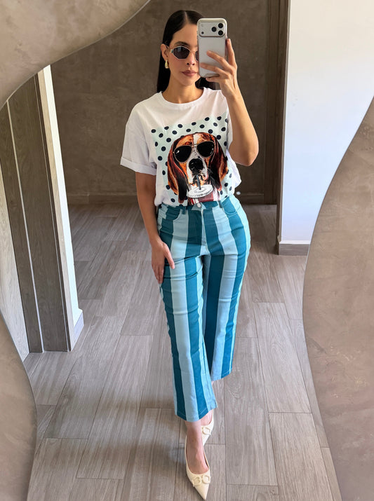 Pantalón Rayas