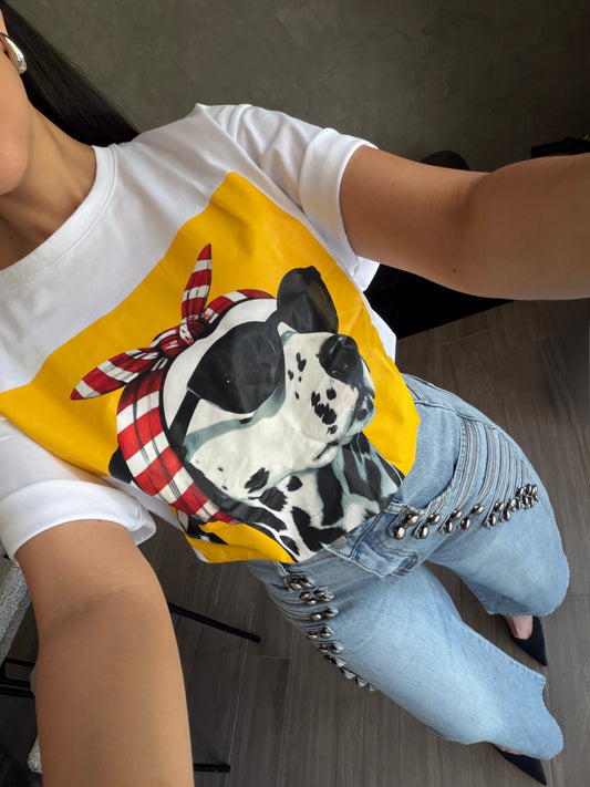 Playera Dalmata Pañuelo