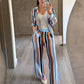 Set Pantalón Rayado