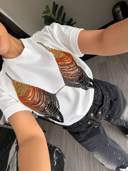 Playera Blanca Top