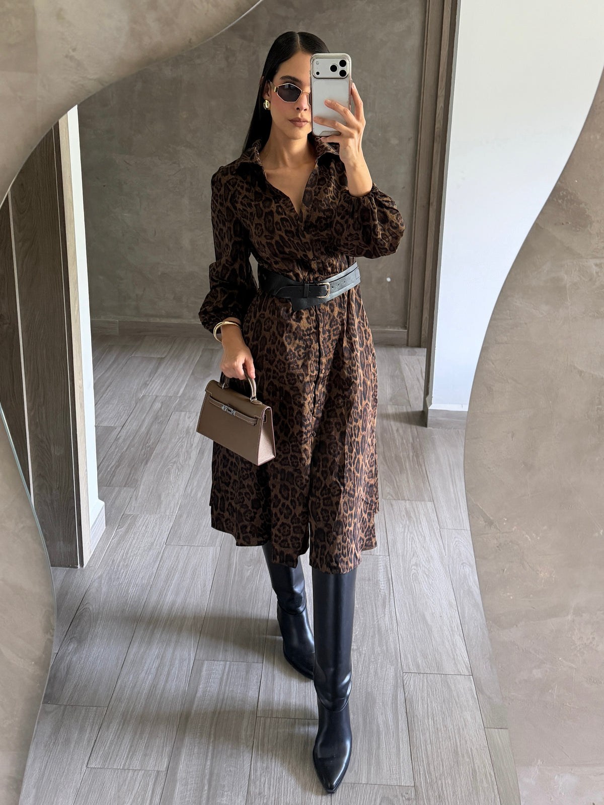 Vestido Animal Print