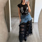 Blusa Tull Encaje
