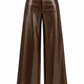 Pantalón Polipiel Café