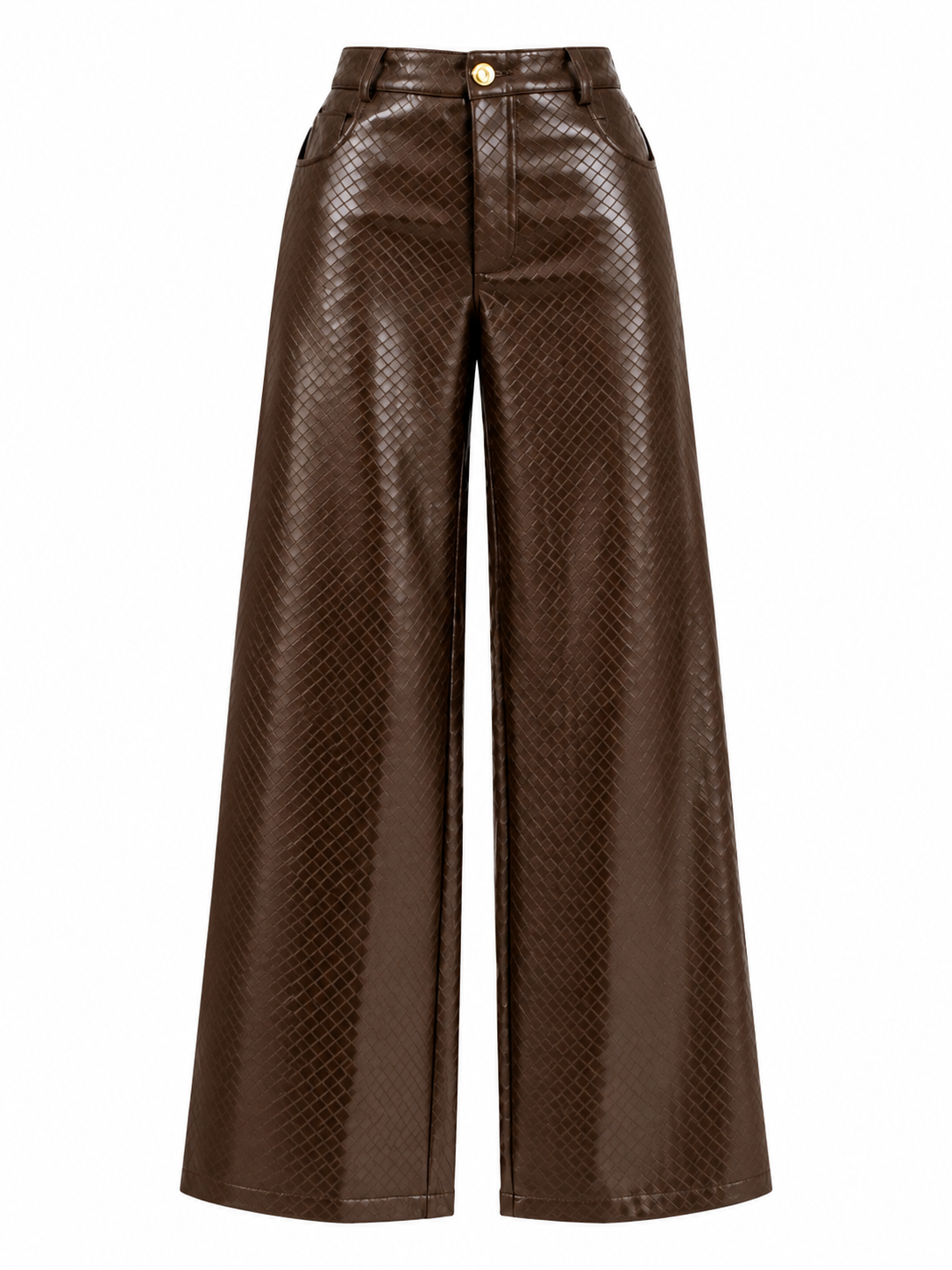 Pantalón Polipiel Café