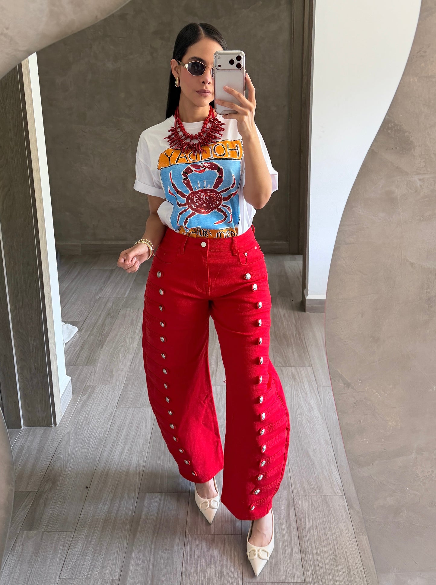 Pantalón Napoleón Rojo