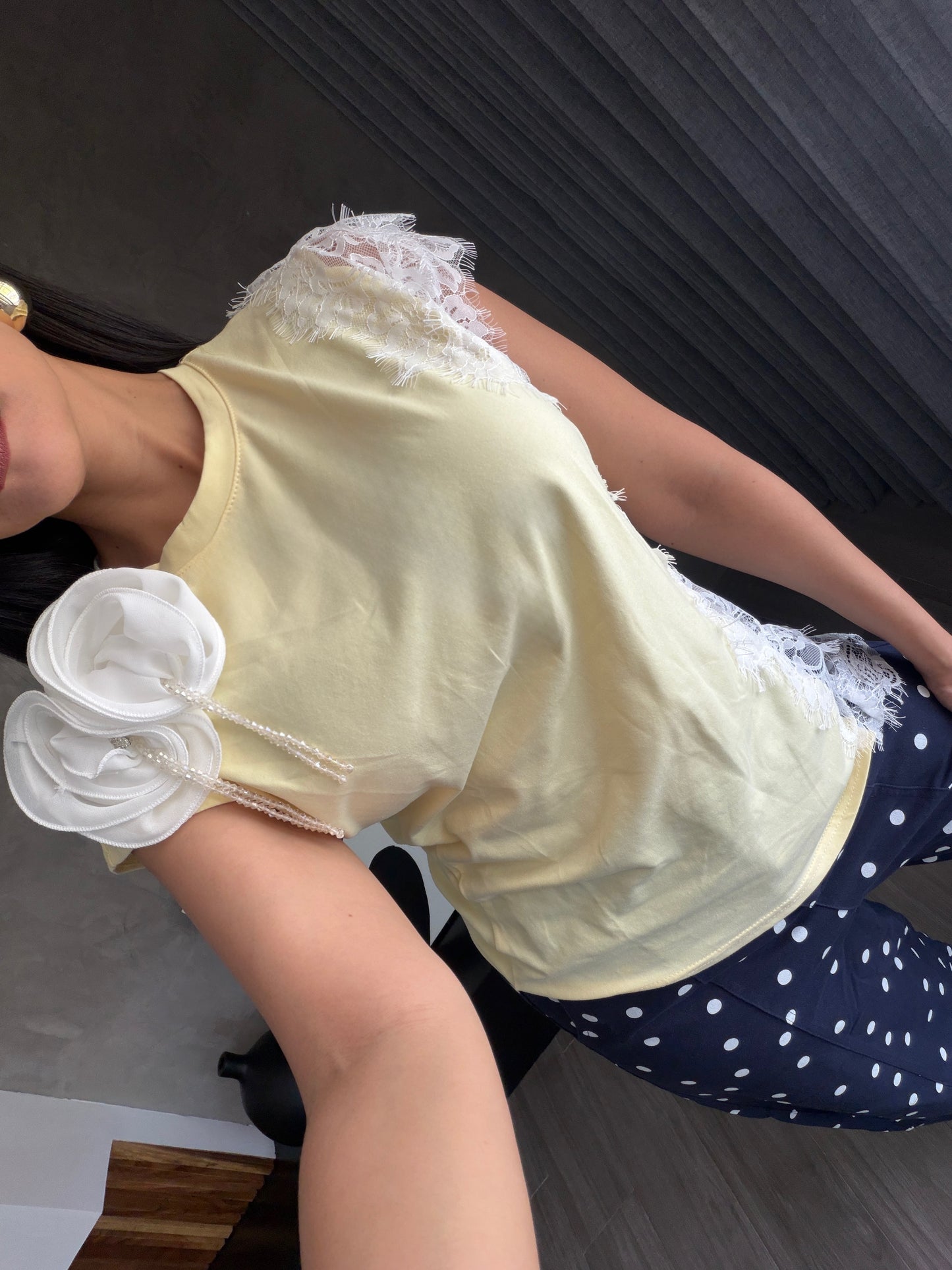 Blusa Larisa Amarilla