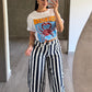 Pantalón Rayado