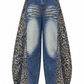 Jeans Combinado Print