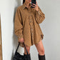 Camisa Polka Oversize