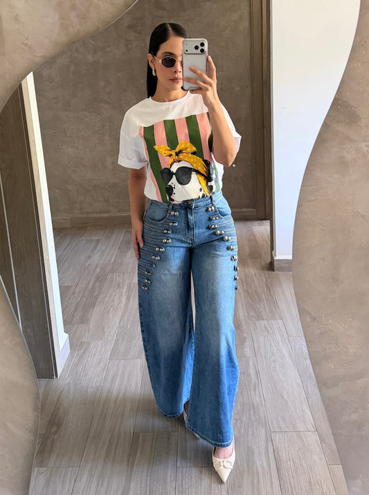 Jeans Azul Fuerte
