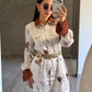 Vestido Satinado Caballos