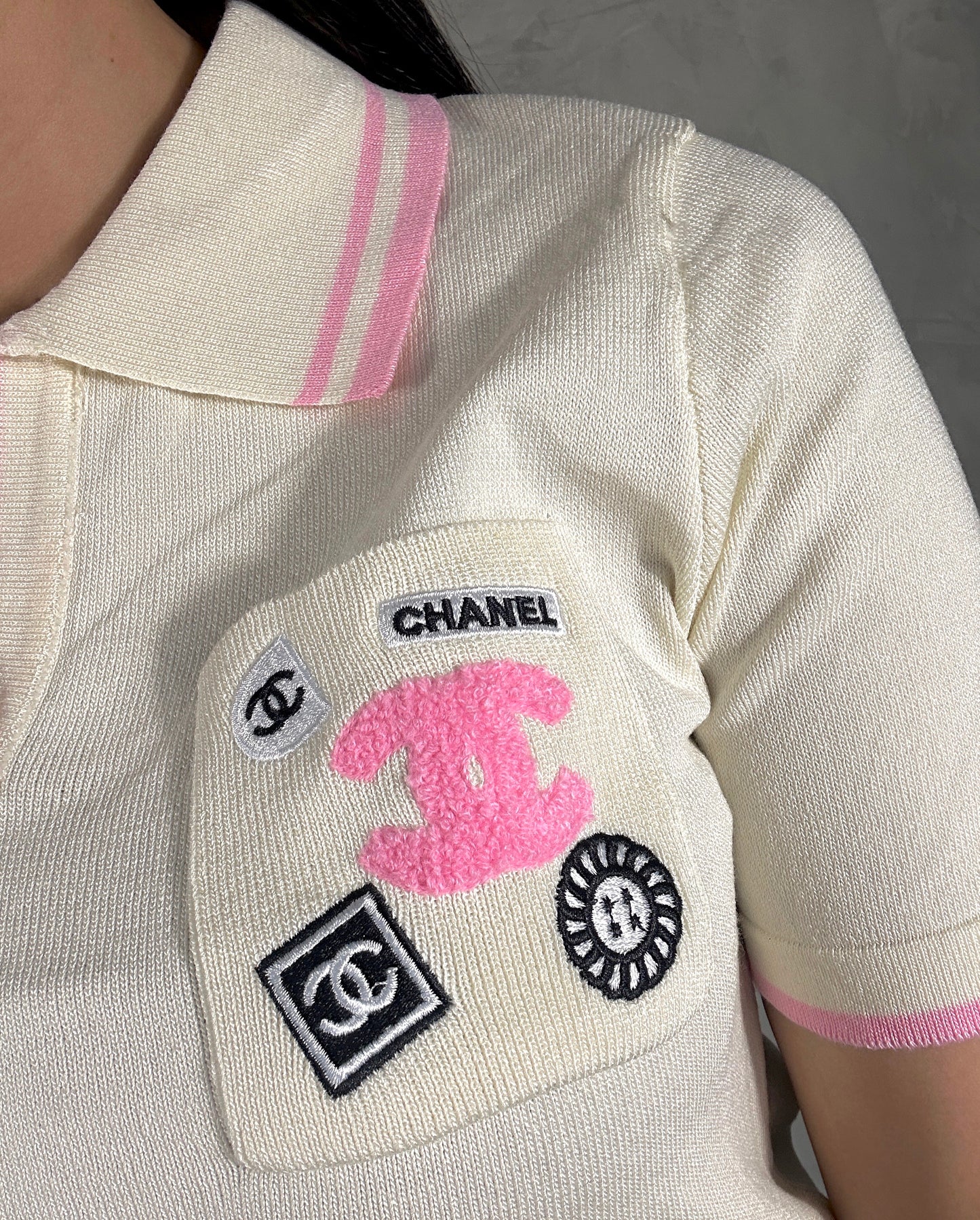 Blusa Chanel Beige