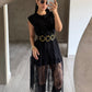 Vestido Encaje Negro