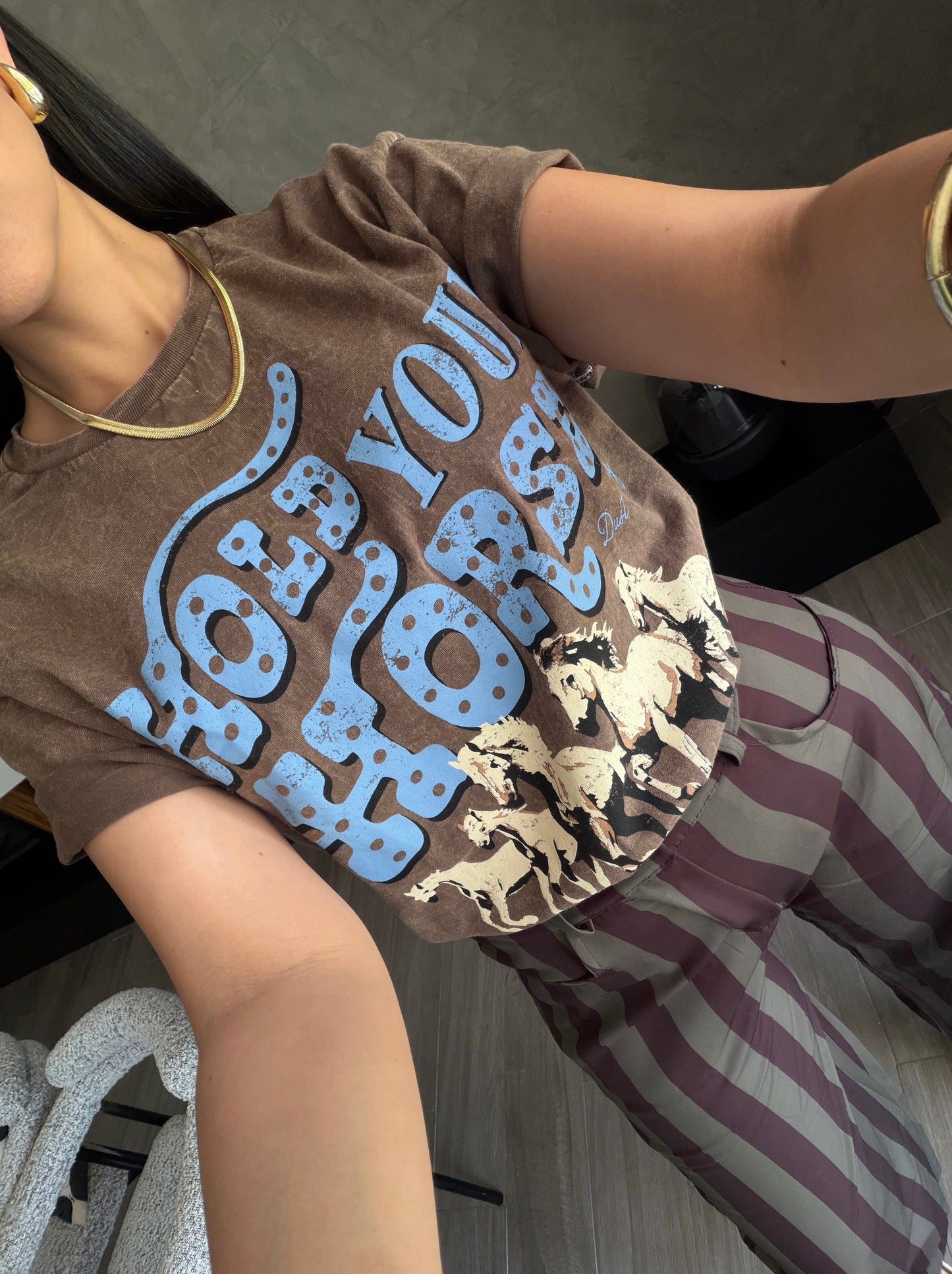Playera Horses