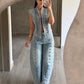 Chaleco Napoleón Denim