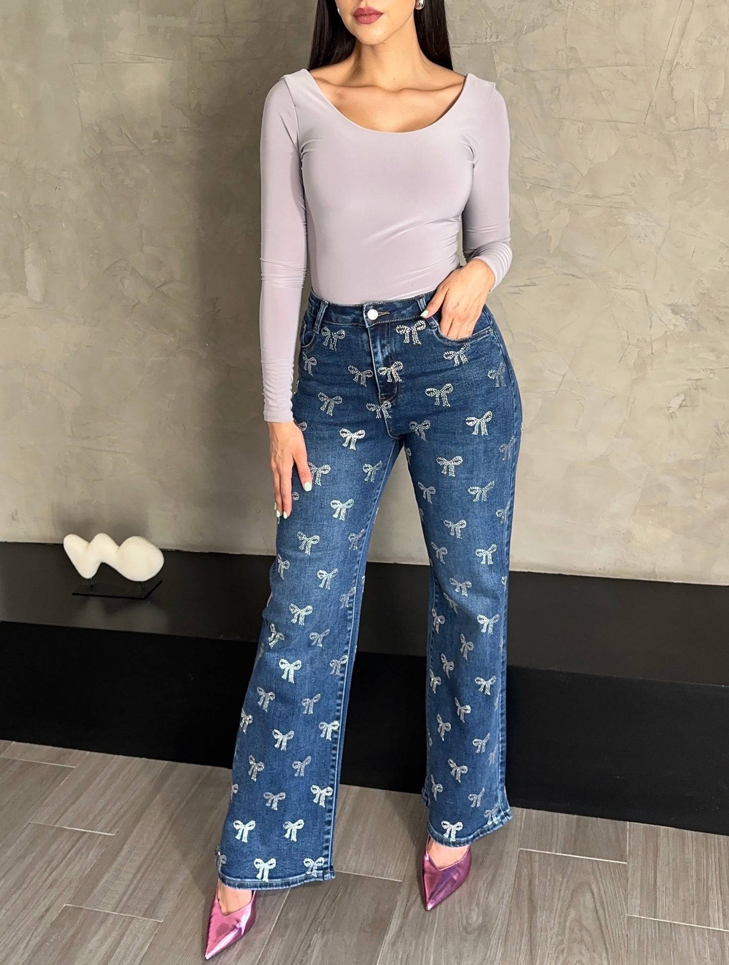 Jeans Moñitos