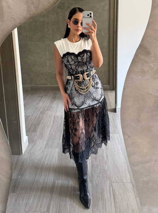 Vestido Encaje