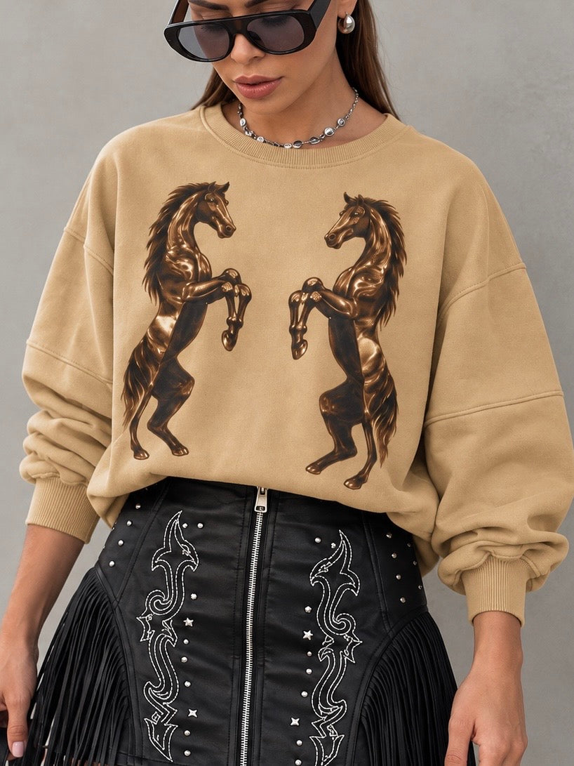 Sudadera Caballos