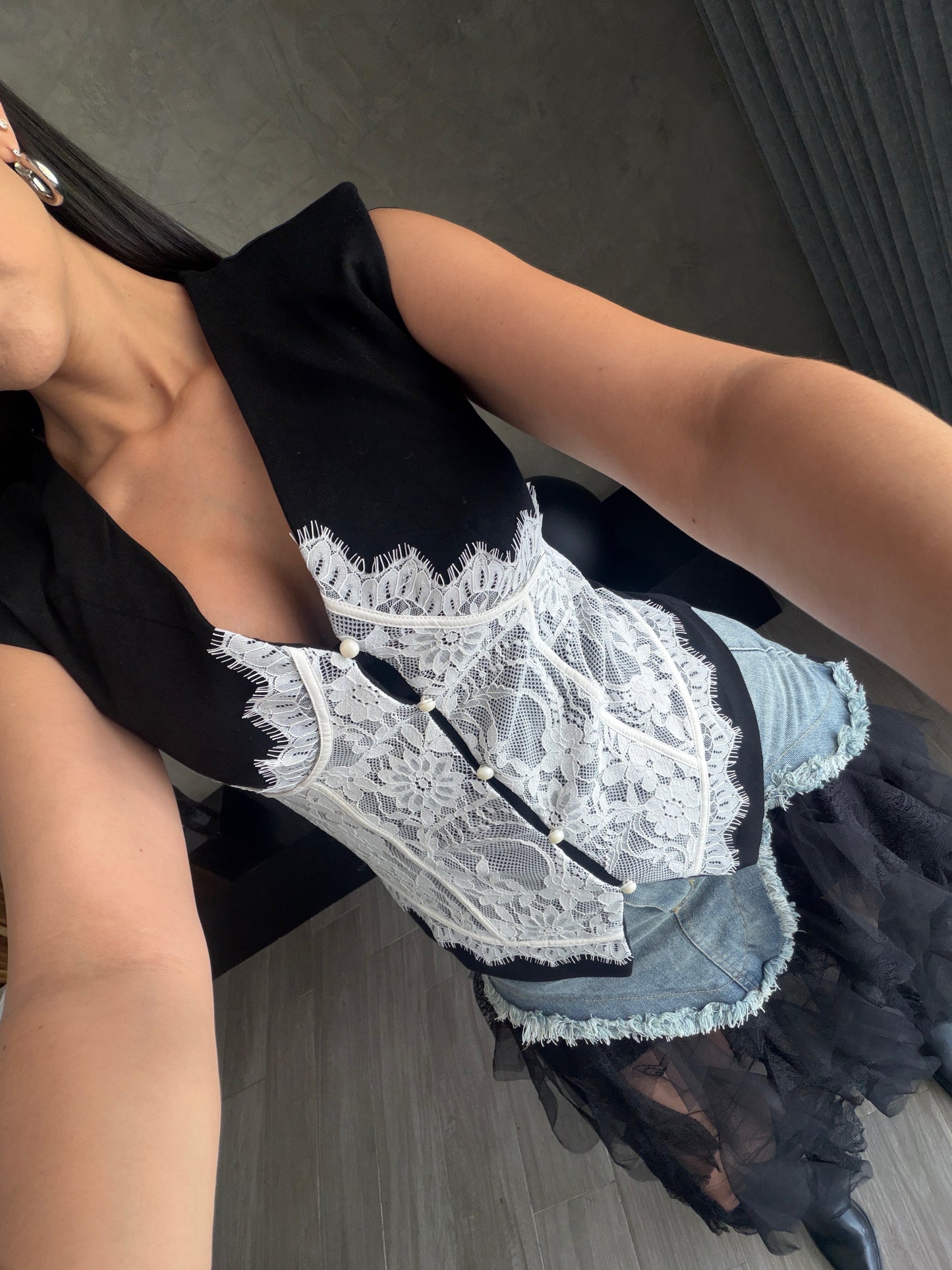 Falda Tull Denim