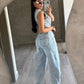 Set Denim Flores