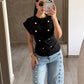 Blusa Napoleón Negra