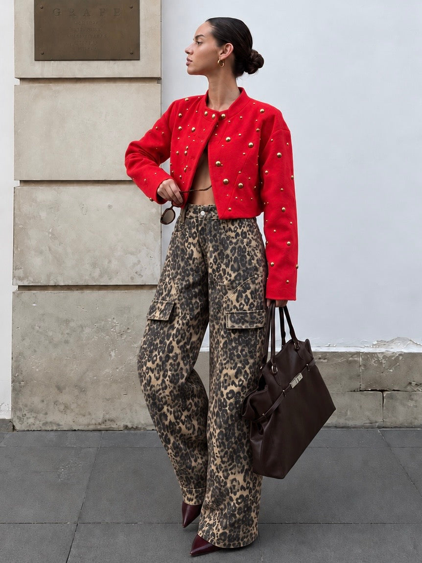 Pantalón Cargo Print